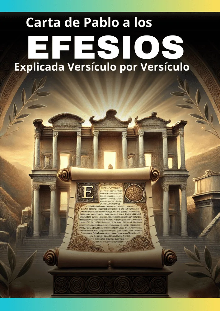 La carta de Pablo a los Efesios, escrita alrededor del año 60-62 d.C., enfatiza la unidad y el propósito de la iglesia en Cristo. Pablo enseña que la salvación viene por gracia, mediante la fe, y no por obras. Habla de la unión de los creyentes, judíos y gentiles, en un solo cuerpo en Cristo. Además, exhorta a los fieles a vivir con santidad, amor y sumisión mutua, y a revestirse de la armadura espiritual para combatir las fuerzas del mal. Un texto profundo, con rica teología y aplicación práctica para la vida cristiana cotidiana.