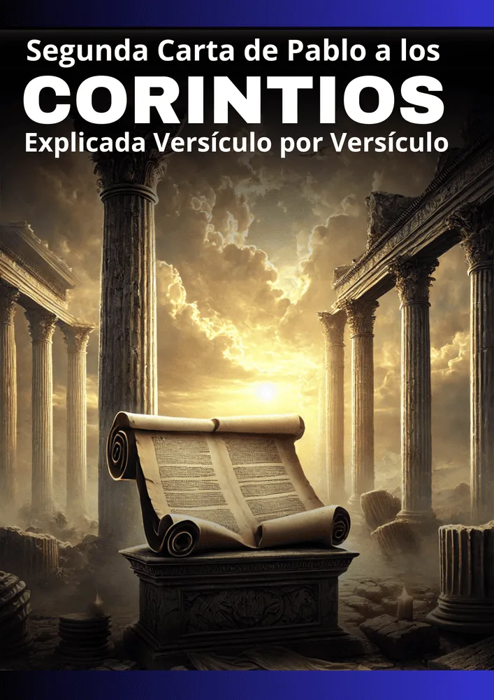 La Segunda Carta de Pablo a los Corintios, escrita alrededor del año 56 d.C., defiende su ministerio y autoridad apostólica frente a las críticas de la iglesia de Corinto. Pablo expresa alegría por el arrepentimiento de la mayoría, pero advierte contra los falsos maestros. Habla sobre el sufrimiento en el ministerio, el consuelo de Dios y la generosidad hacia los necesitados, destacando que la debilidad humana es una oportunidad para que el poder de Dios se manifieste. La carta refleja el corazón pastoral de Pablo y su compromiso con el evangelio y la unidad de la iglesia.